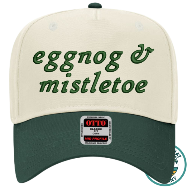 20 Eggnog & Mistletoe Hat