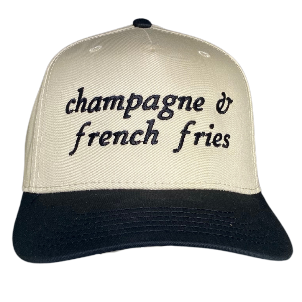 27 Champagne & French Fries Hat