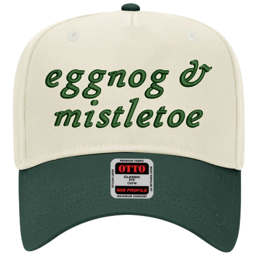 Copy of Etsy Backgrounddesigns (4) Eggnog & Mistletoe Hat