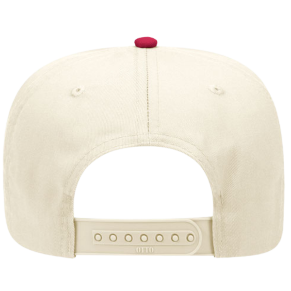 Copy of Etsy Backgrounddesigns You Look Like You Love Me Embroidered Snapback Trucker Hat - Cream / Red