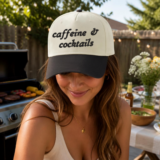 Caffeine & Cocktails Hat